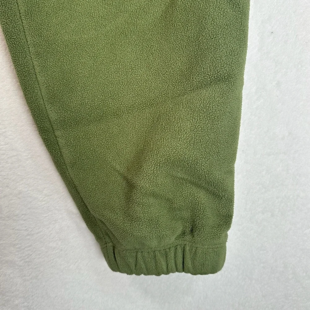 Jordan Essentials Mens Polar Fleece Joggers Olive Green Jumpman Flight Pants M